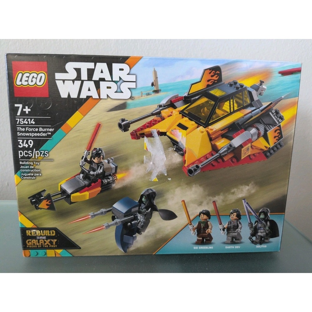 LEGO Star Wars: The Force Burner Snowspeeder (75414) Brand New